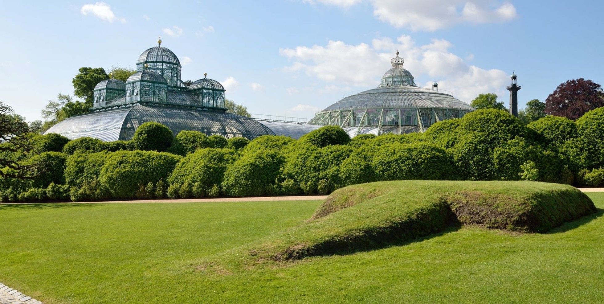 Het koninklijk domein en de serres van Laken